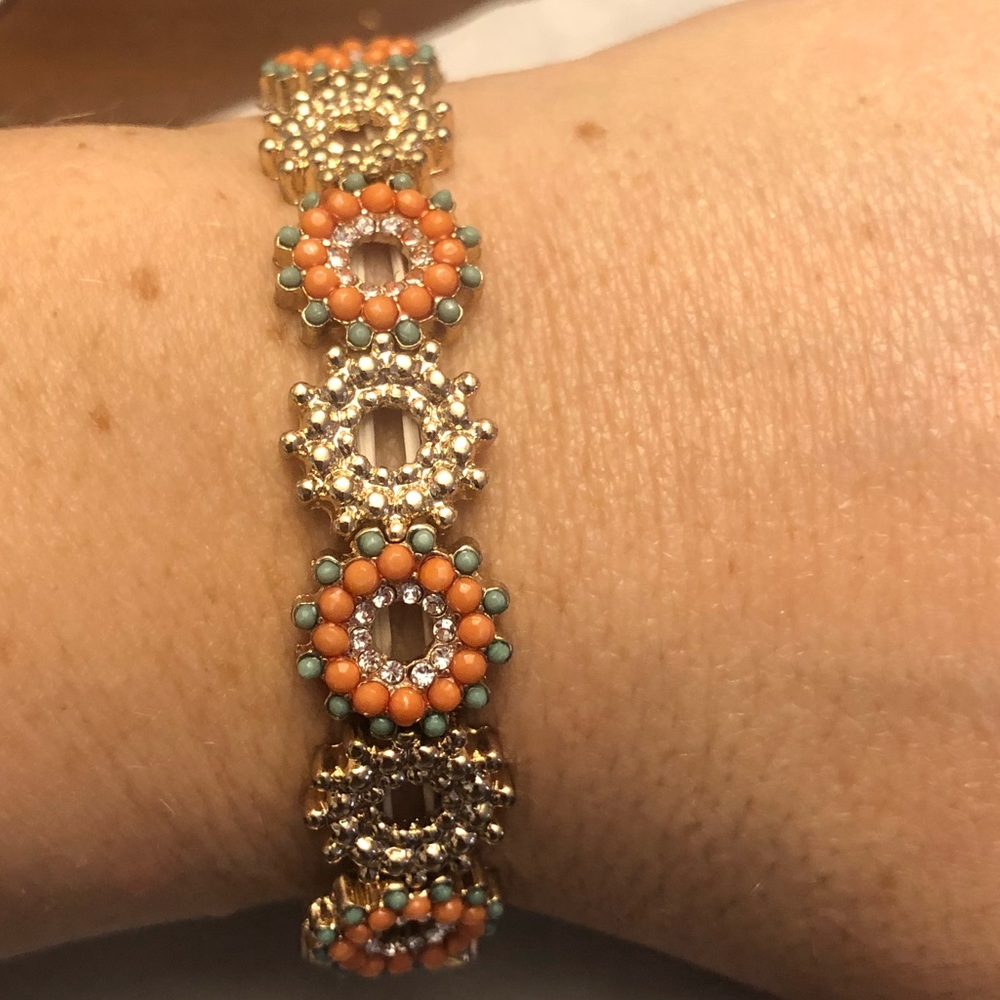 Boho style stretch bracelet